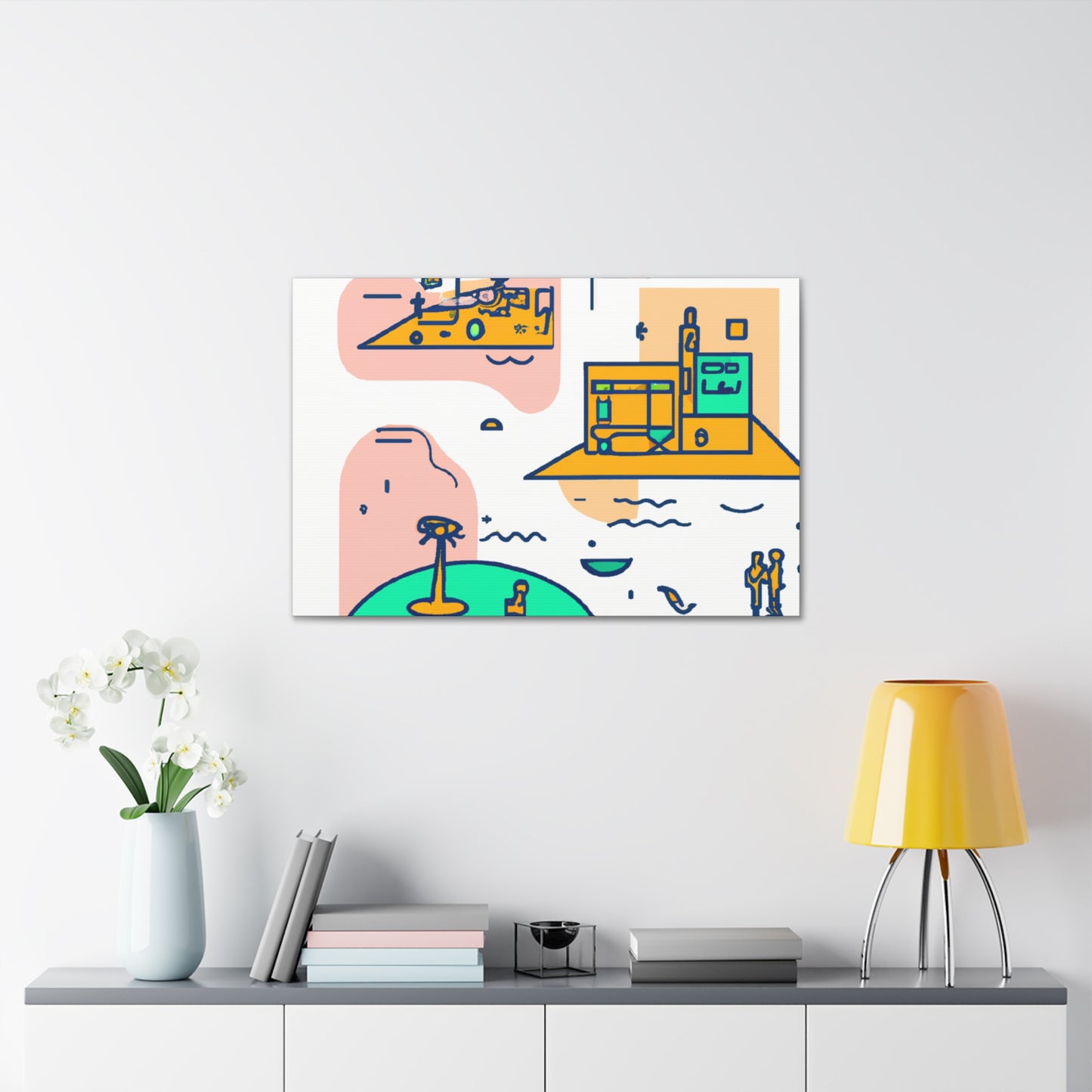 Serene Simplicity - Minimalism - Canvas