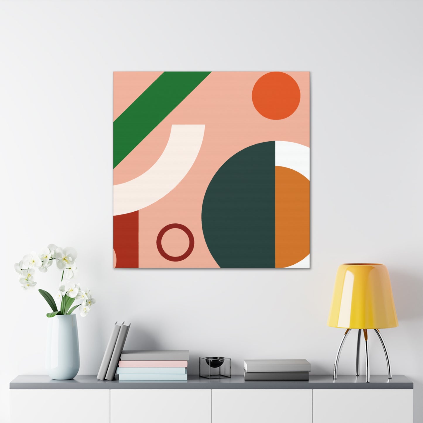 Forest Glow - Midcentury - Canvas