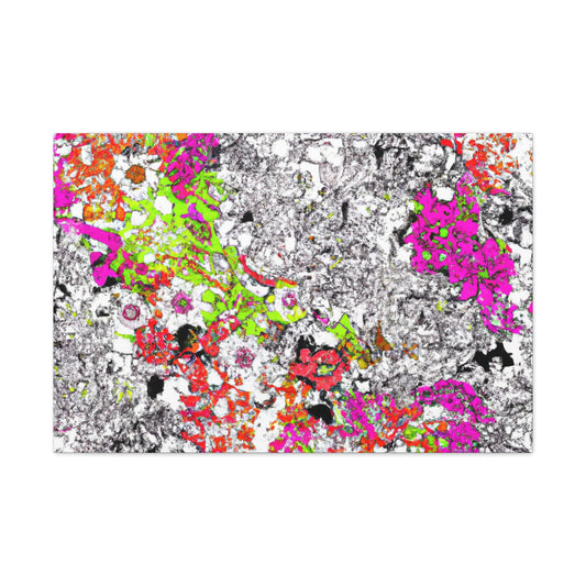Rosy Joy - Floral - Canvas