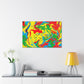 Sharp and Groovy - Canvas - Abstract