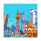 Enchanted India - Destination India - Canvas