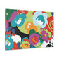 Splendidly Joyous - Floral - Canvas