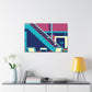 Vineyard Vista- Midcentury - Canvas