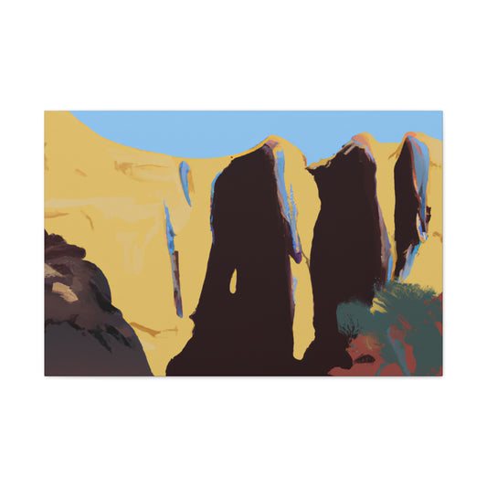 Desert Starlight - Landscape - Canvas