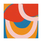 Atomic Burst - Midcentury - Canvas