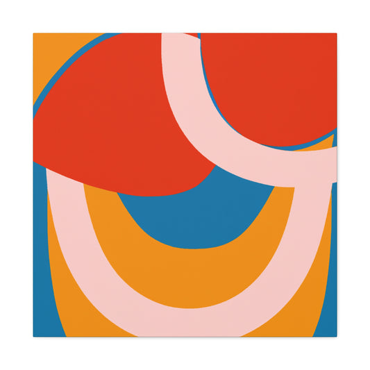 Atomic Burst - Midcentury - Canvas