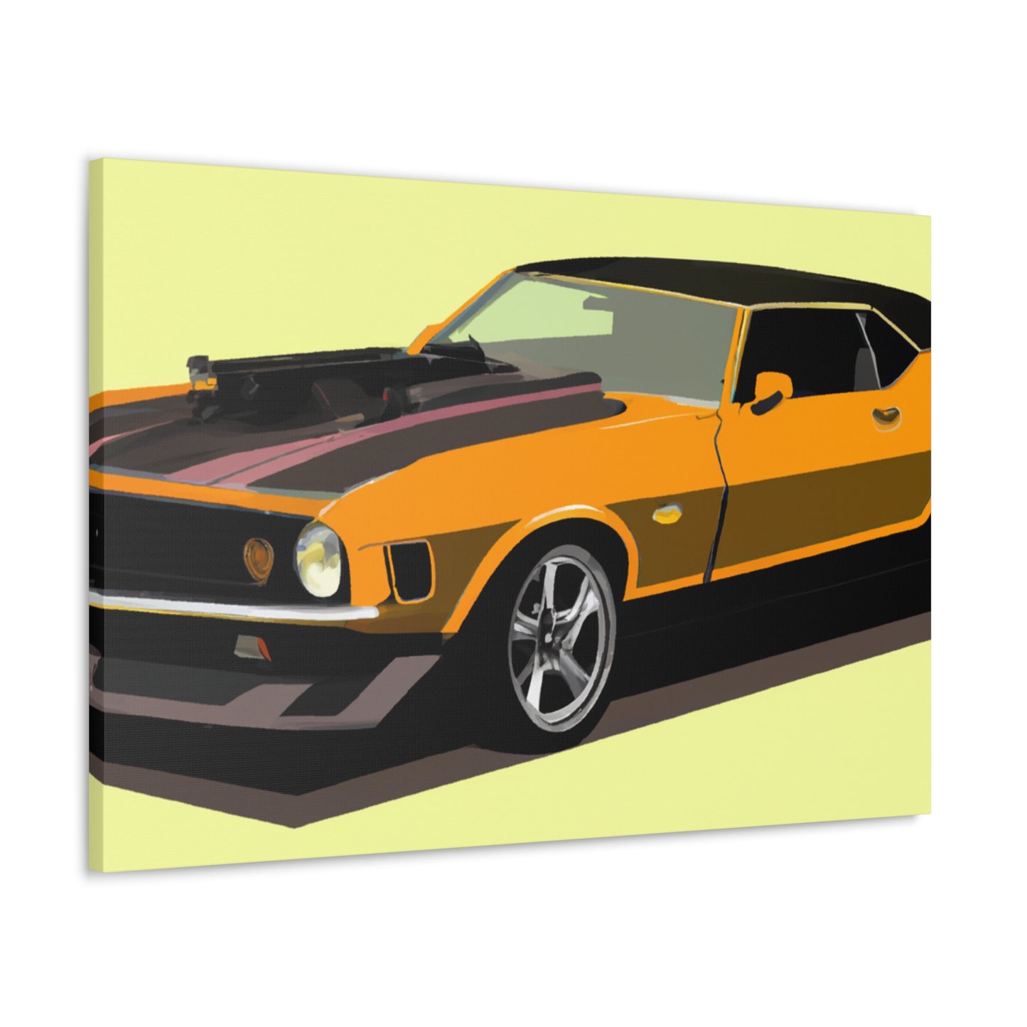 Smokin' Ruby - Automobile - Canvas