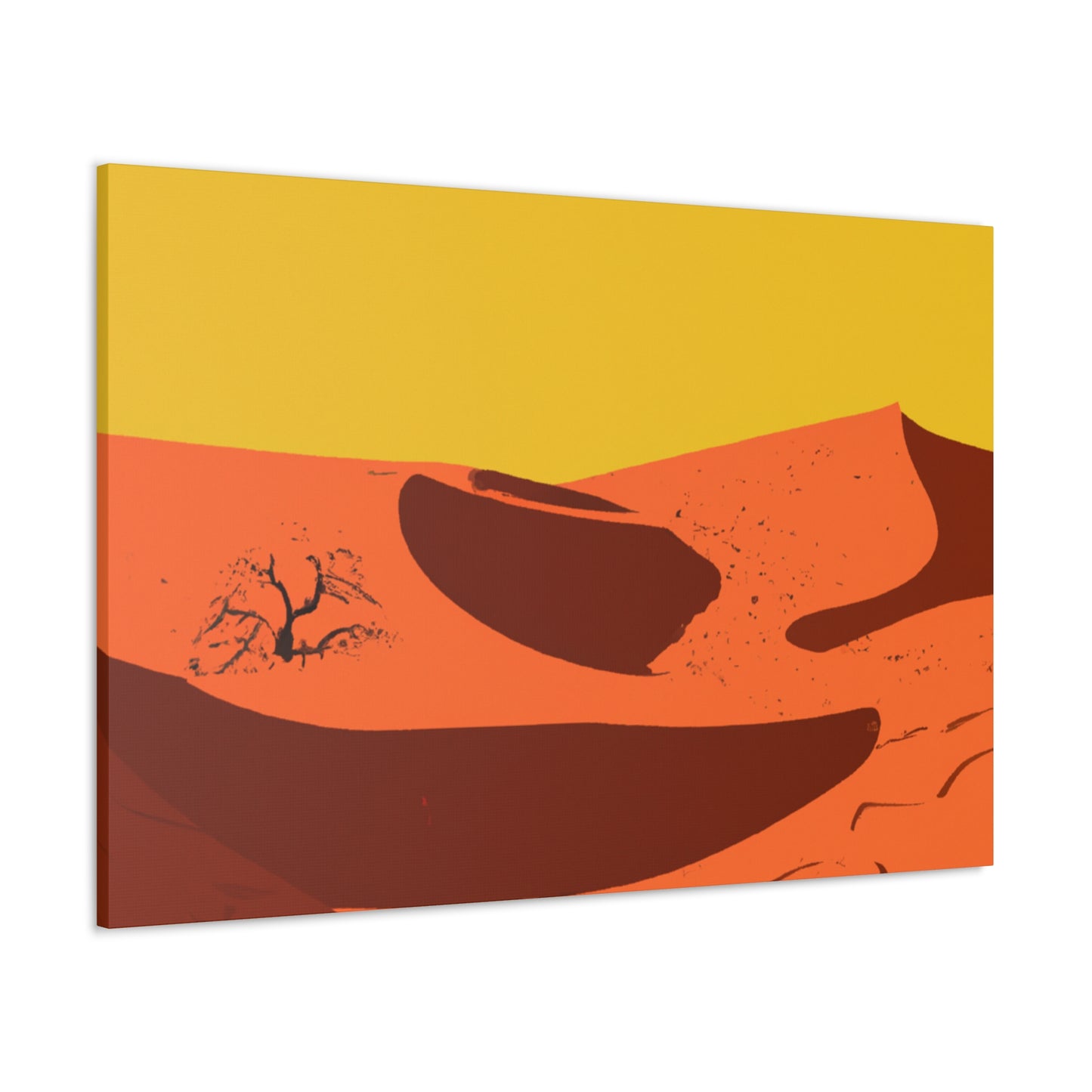 Retro Revival - Vintage Contempoary -  Desert - Canvas