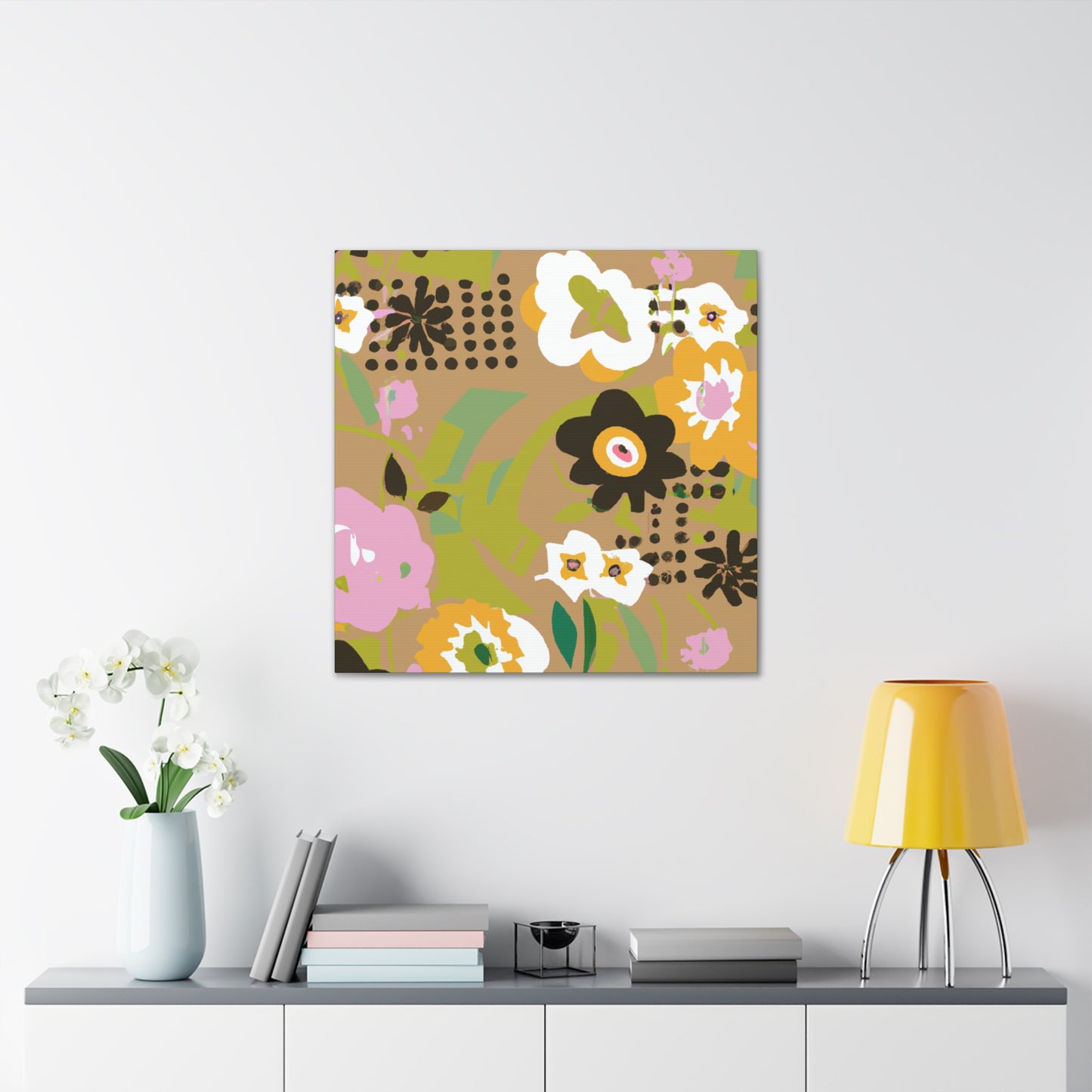 Flower Power Potions- Floral Canvas