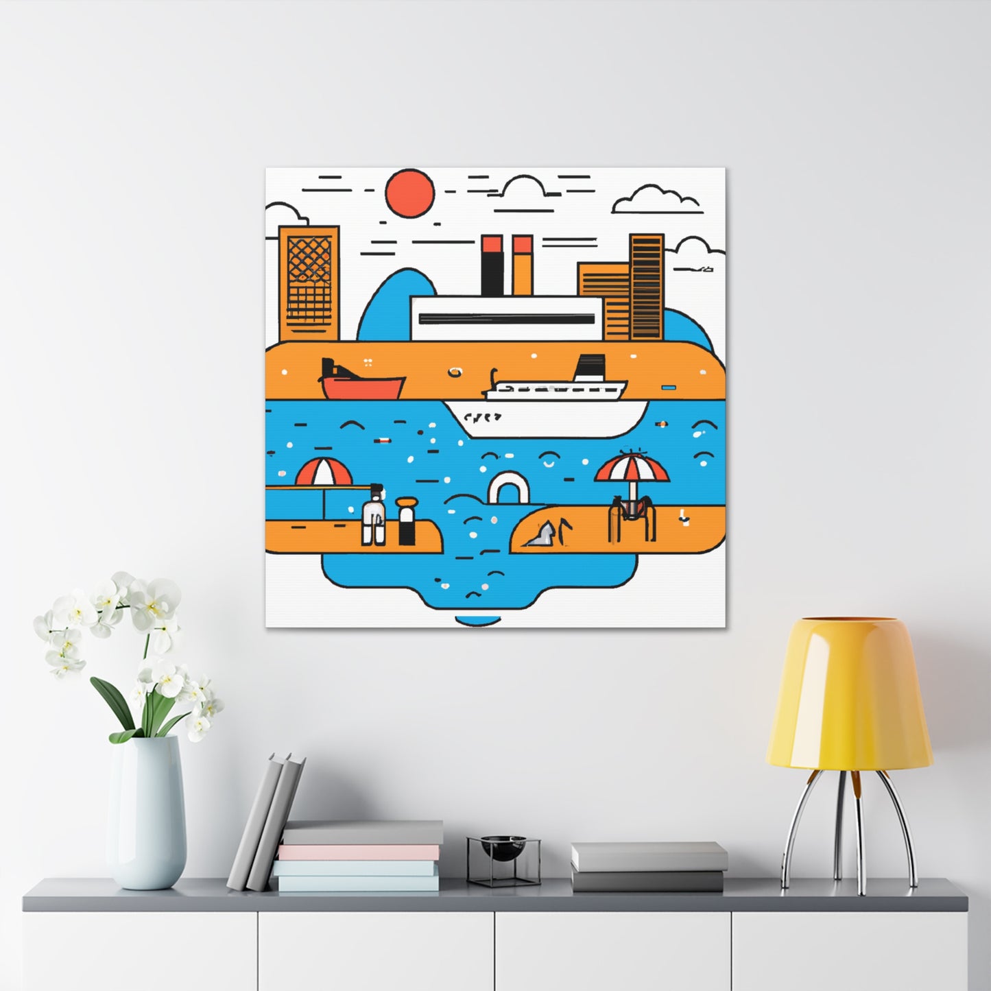 Subtlety Elegance - Minimalism - Canvas
