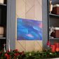Windy Winter - Abstract Canvas
