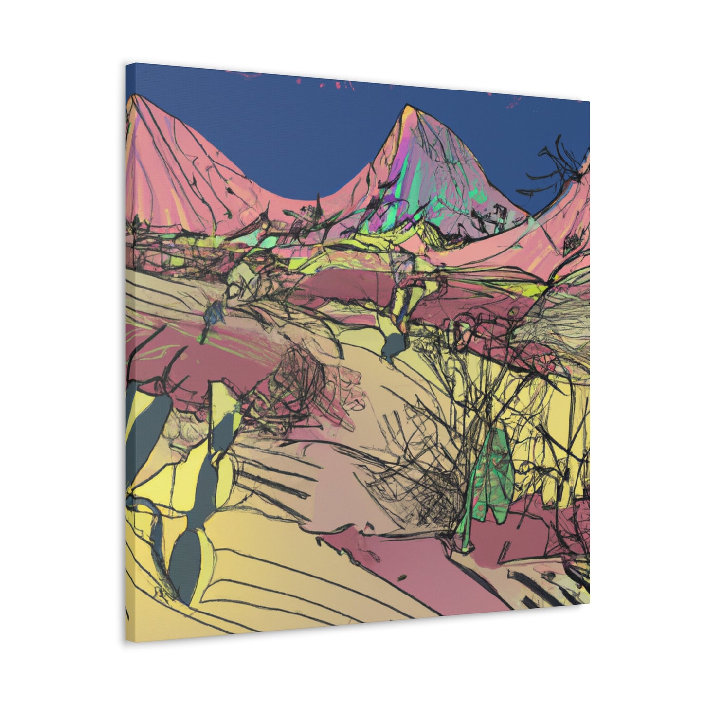 Scorching Sands Landscape - Canvas - Desert