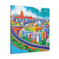 Kaleidoscope of Colors - Destination India - Canvas