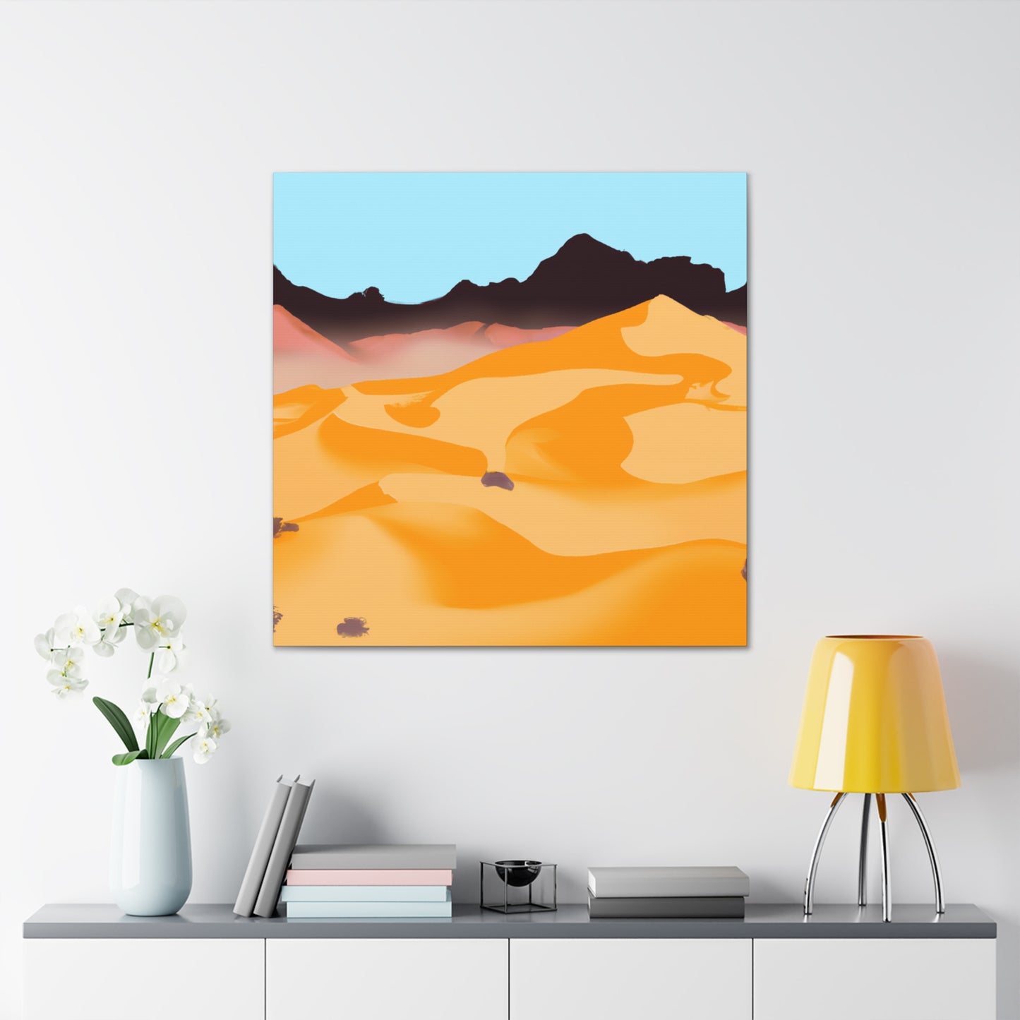 Desert Palms - Landscape - Canvas