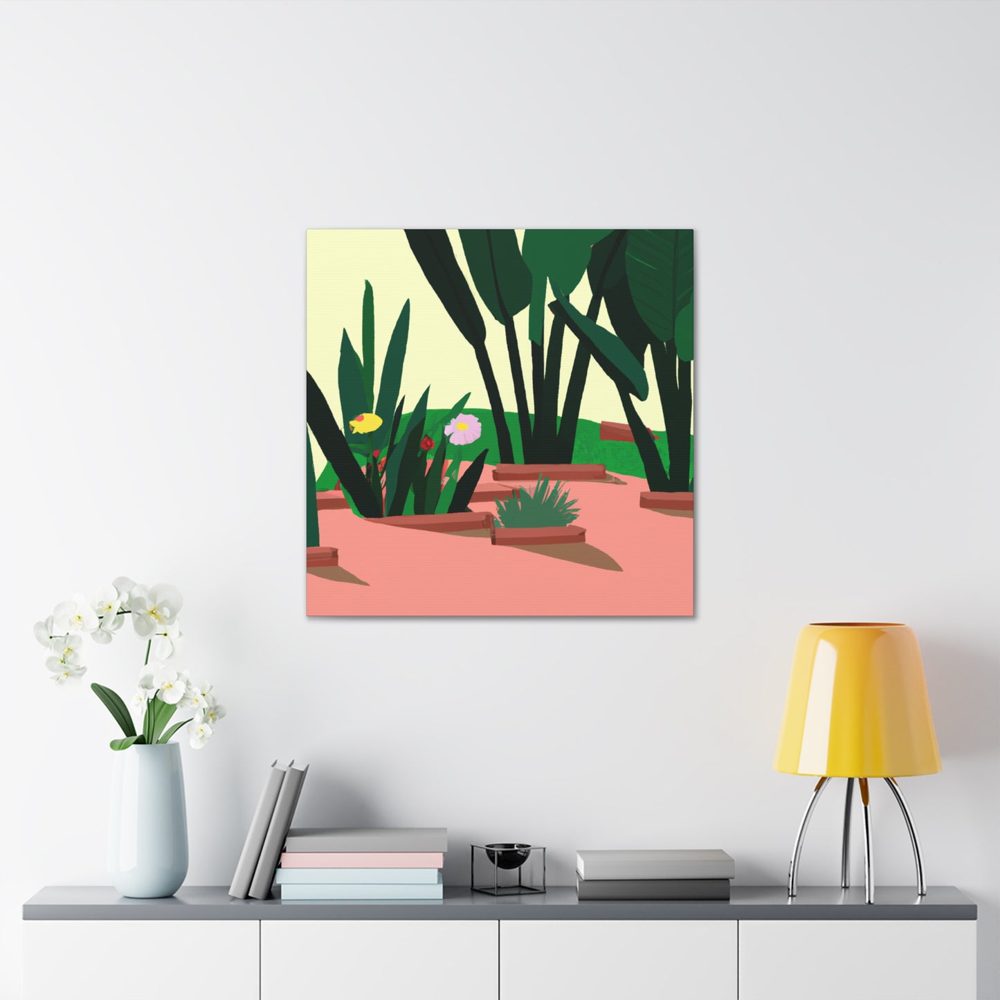 FlowerWonderland Landscape - Canvas