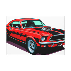 Roaring Roadster - Automobile - Canvas
