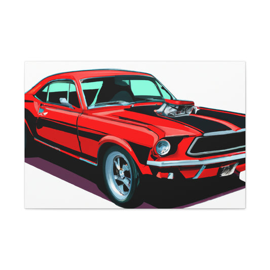 Roaring Roadster - Automobile - Canvas