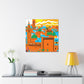 Zayna Sarif - Morraco - Canvas