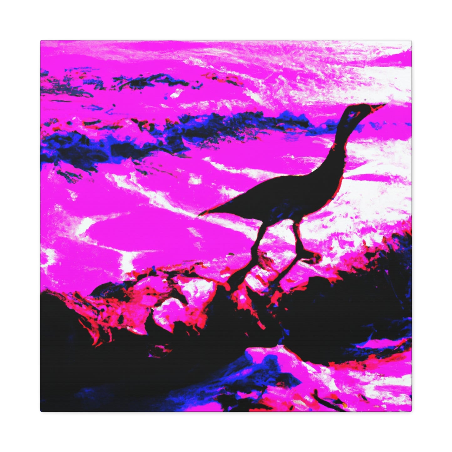 Psychedelic Goose - Canvas - Wildlife