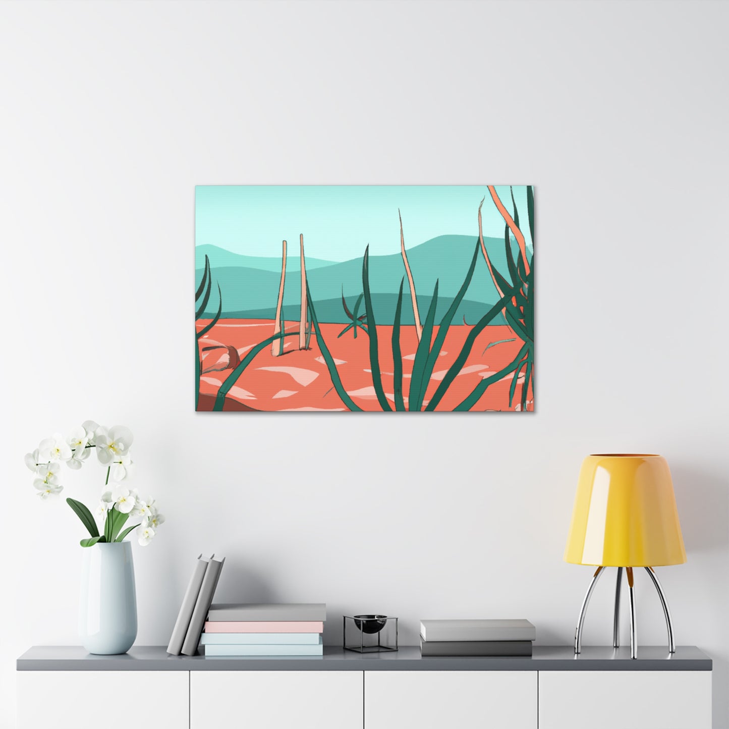 Desert Mirage - Landscape - Canvas