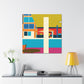 Harmonious Abstraction- Midcentury - Canvas