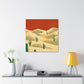 Glamourous Simplicity - Vintage Contemporary - Desert - Canvas