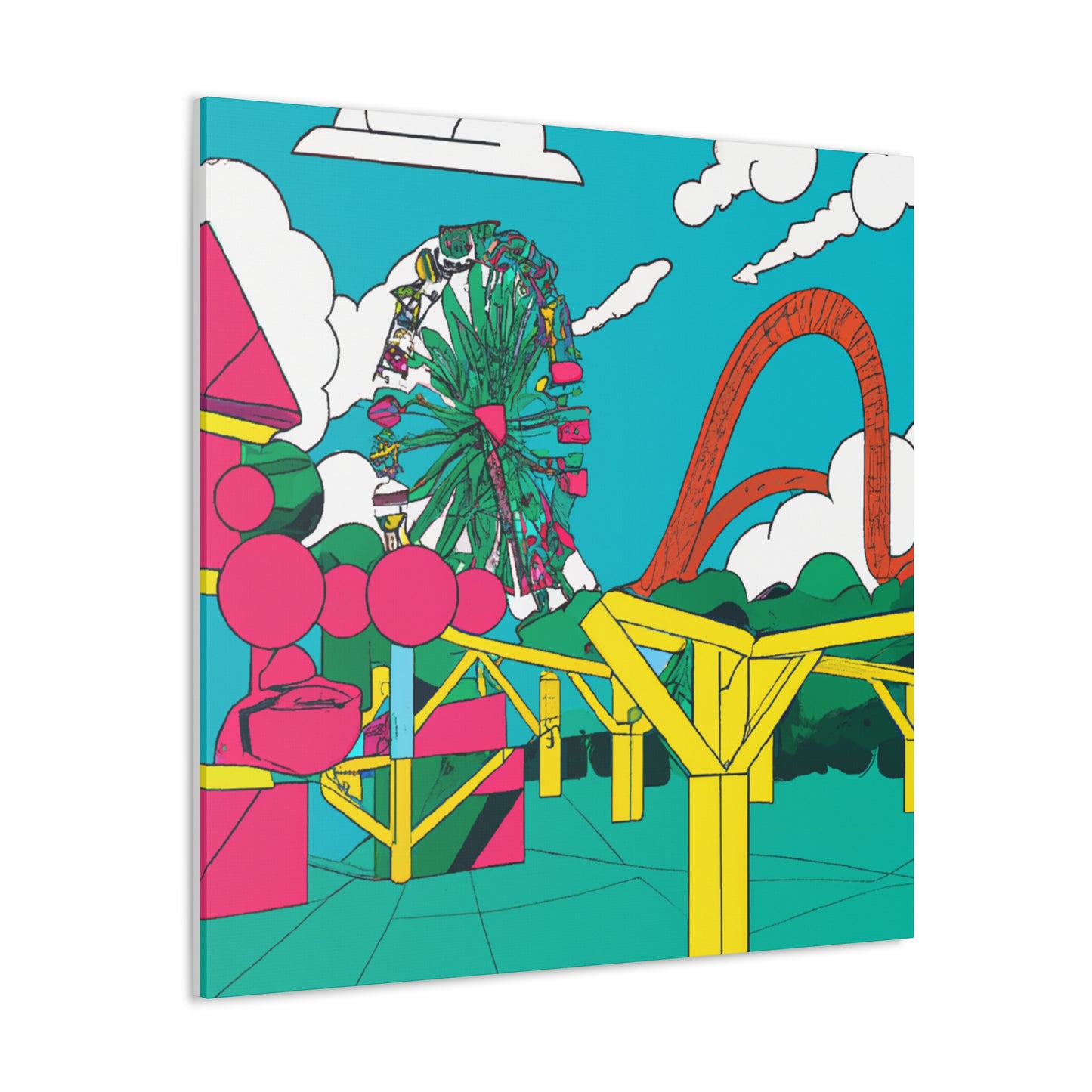 Enchanted Eden - Landscape - Amusement - Canvas