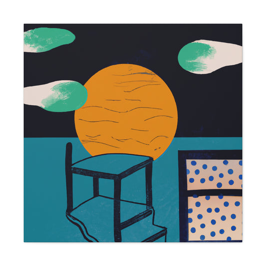 Retrospective Refinement- Midcentury - Canvas