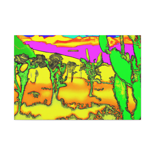 Parched Horizon- Landscape - Canvas