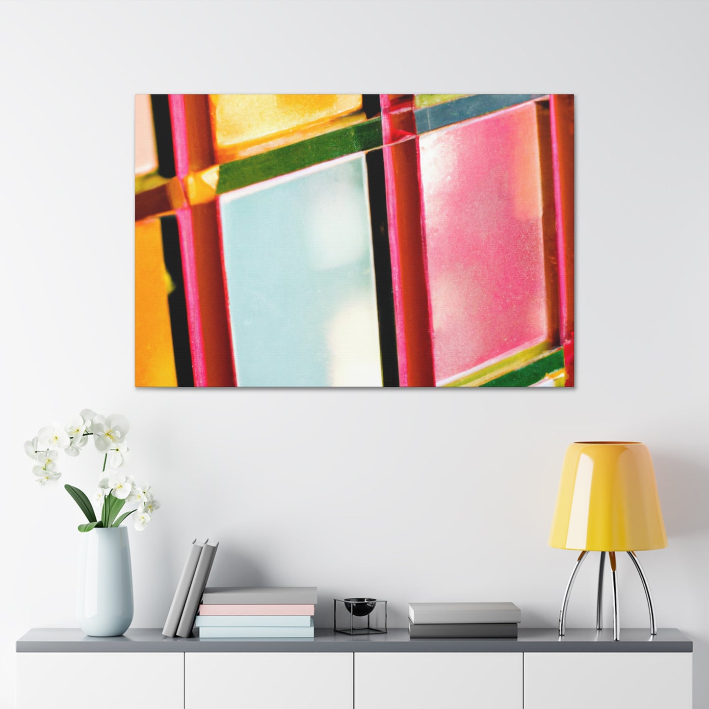 Jeweled- Glass Canvas