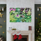 Blooming Garden Splendor. - Floral Canvas
