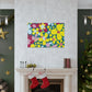 Flower Garden Frenzy - Floral Canvas