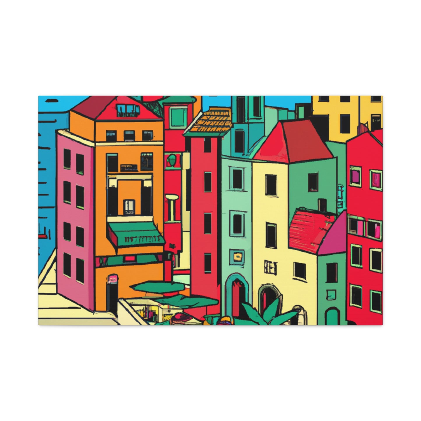 Bhuvaneshree - Italy - Canvas