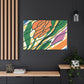 Goldenglare Flower - Midcentury Canvas