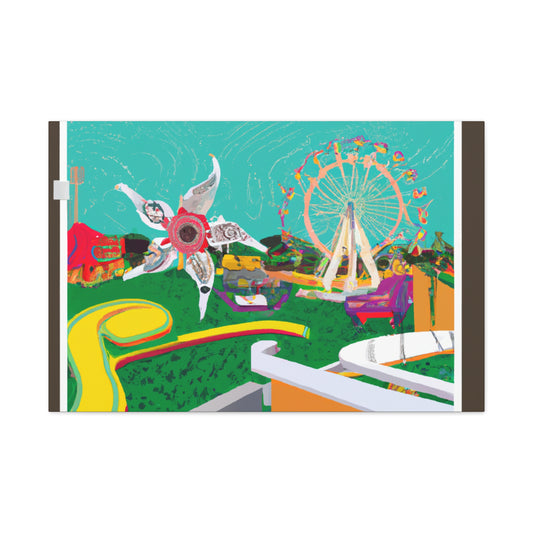 The Great Banana Splurge - Amusement - Canvas
