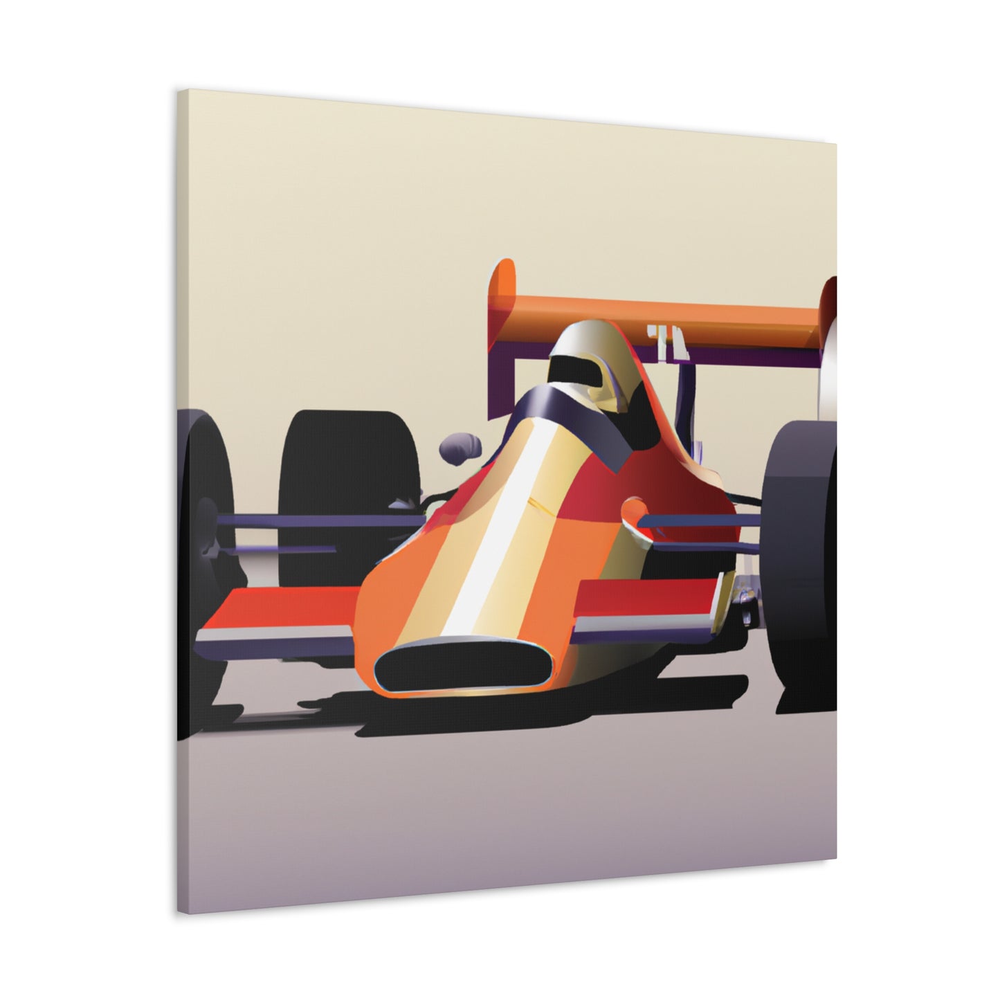 Road Hog - Automobile - Canvas