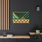 Flecked Feathered Friend - Midcentury Canvas