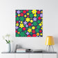 Rosie-Floral - Canvas