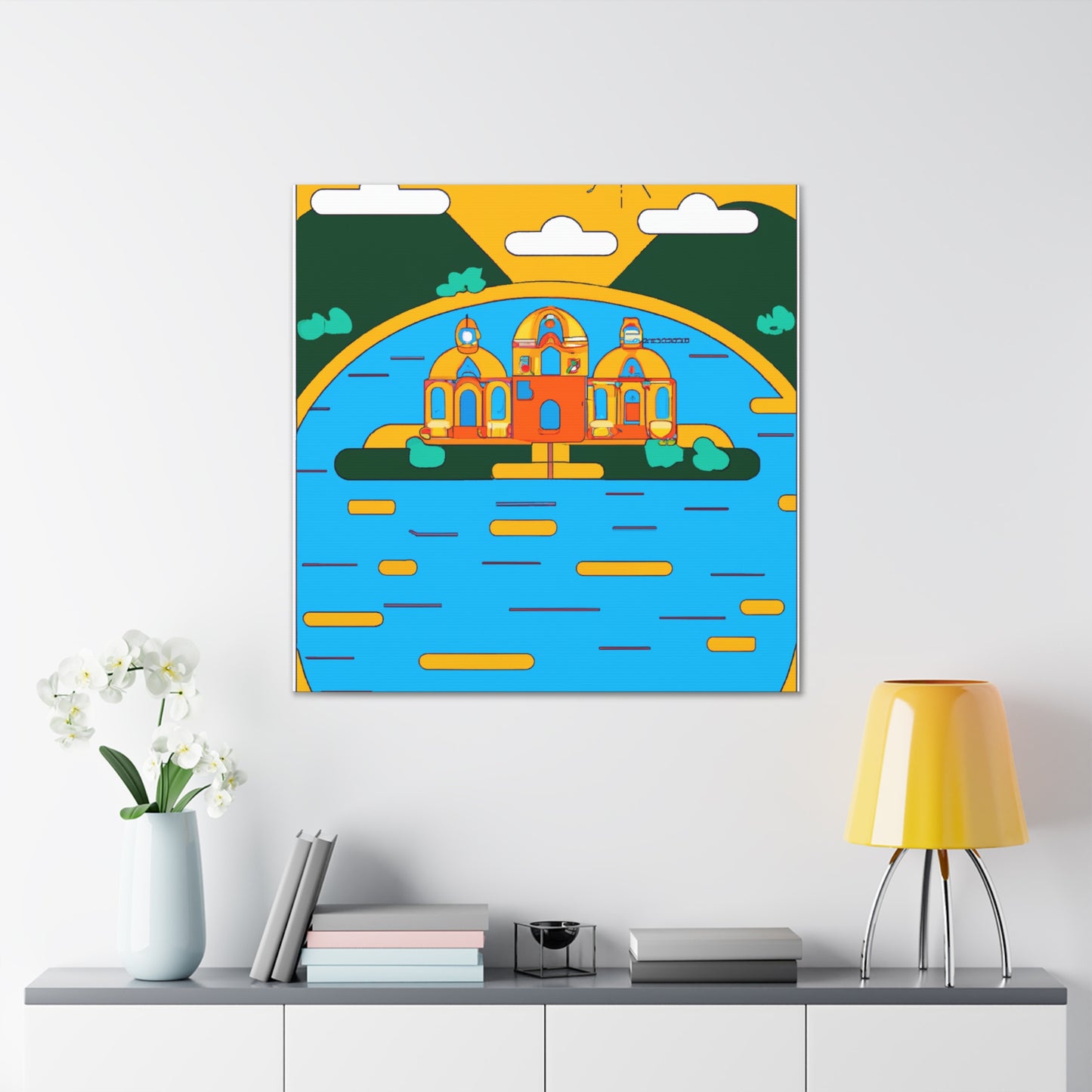 Monochrome Magnificence - Minimalism - Canvas