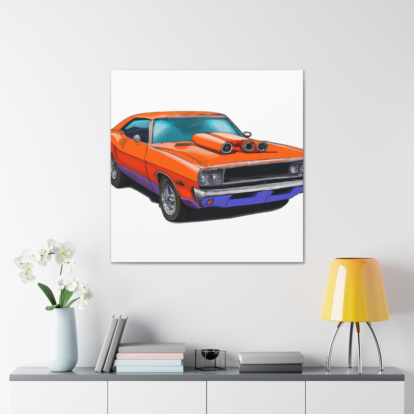 Vintage Vroomer - Automobile - Canvas