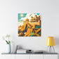 The Land of Spices - Destination India - Canvas
