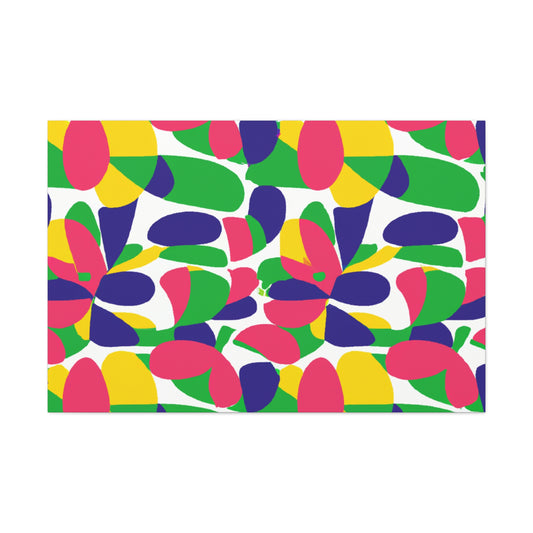 A Flower Power Treasure Hunt! - Floral Canvas