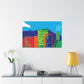 Azteca Luna - South America - Canvas