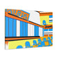 Moxie's Jukebox Jamboree - Canvas - Pop Art