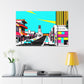 Futuristic Alley - Canvas Pop Art