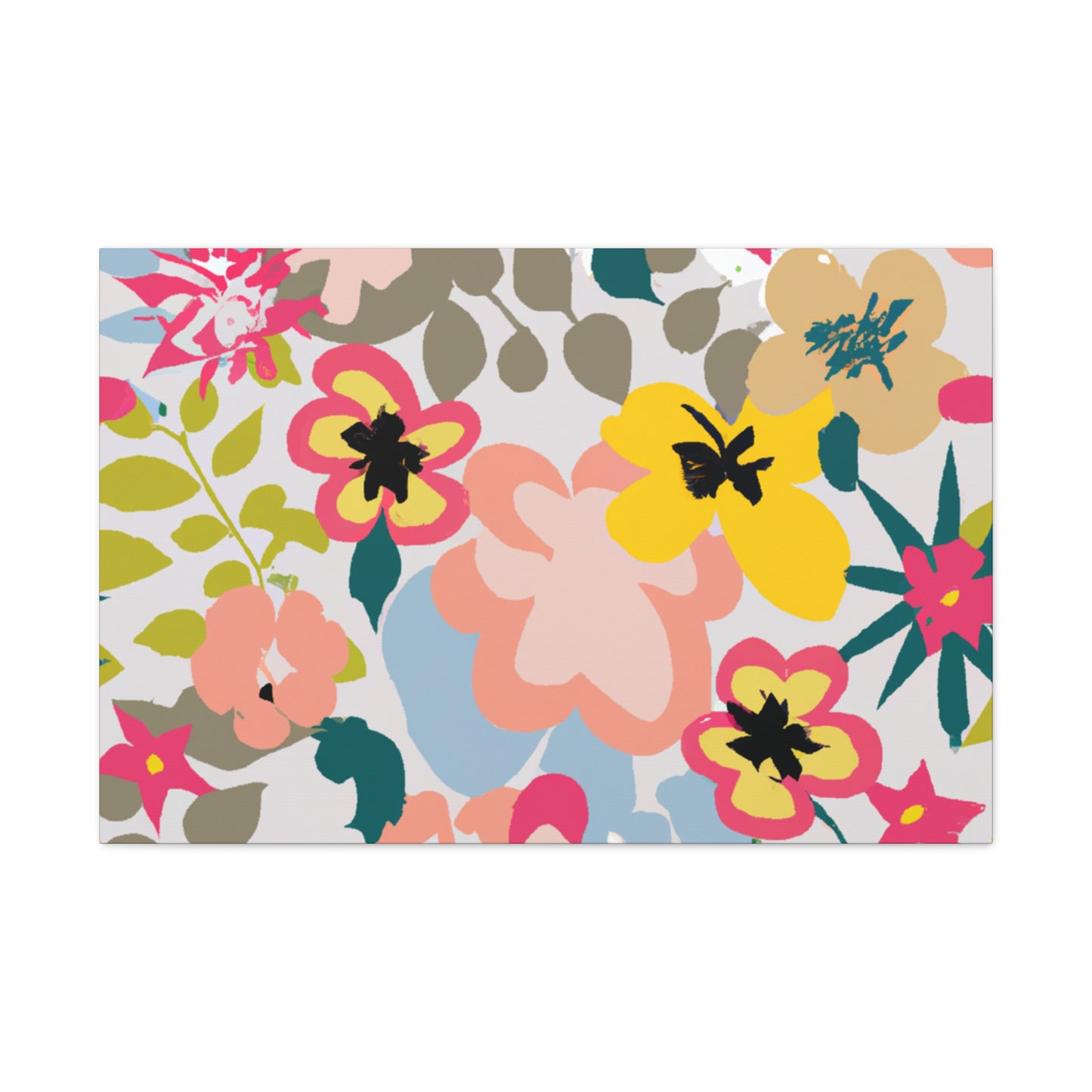 Cherished - Floral - Canvas