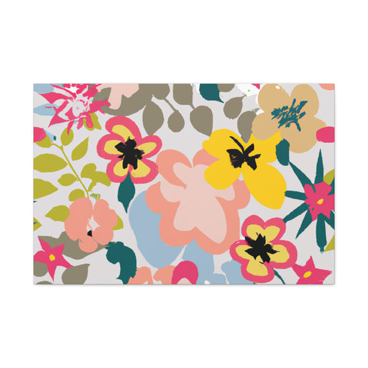 Cherished - Floral - Canvas