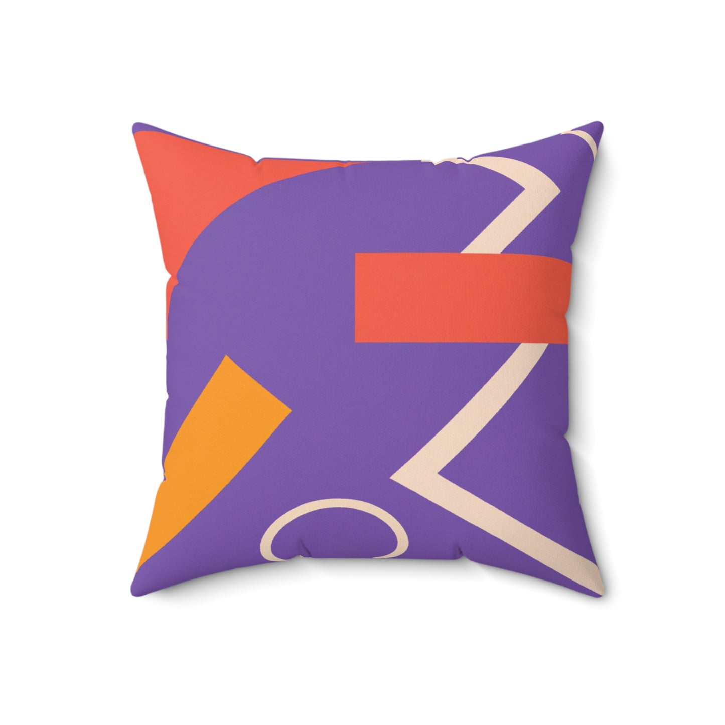Spun Polyester Square Pillow