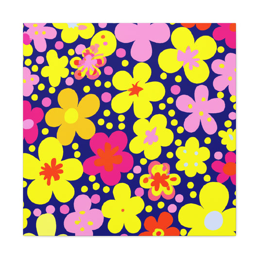 Blissful Bloom - Floral - Canvas