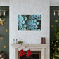 Green Paradise. - Canvas - Succulent